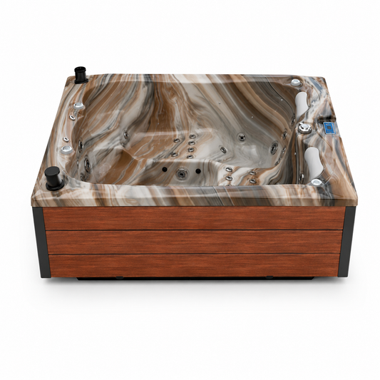 Spa rigide 5 places Valewa en bois